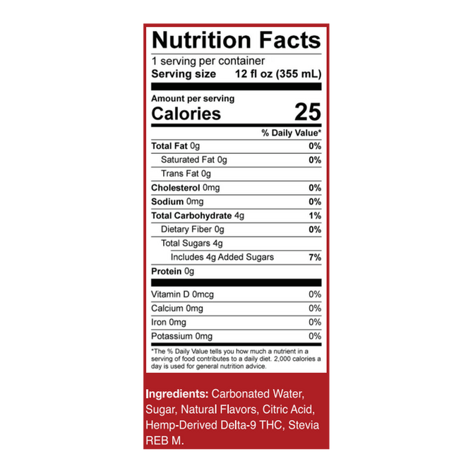 Black Cherry THC Canned Cocktails | Limited Availability | Nowadays