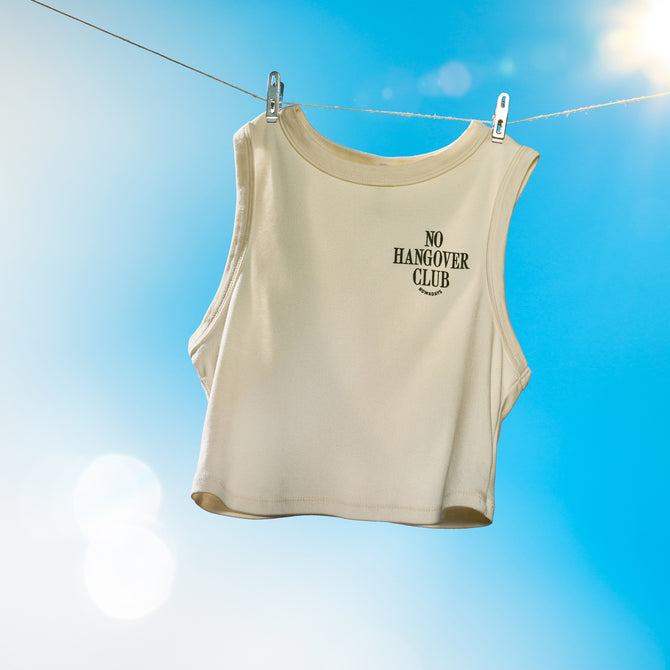 Women's Crop No Hangover Club Tank Top