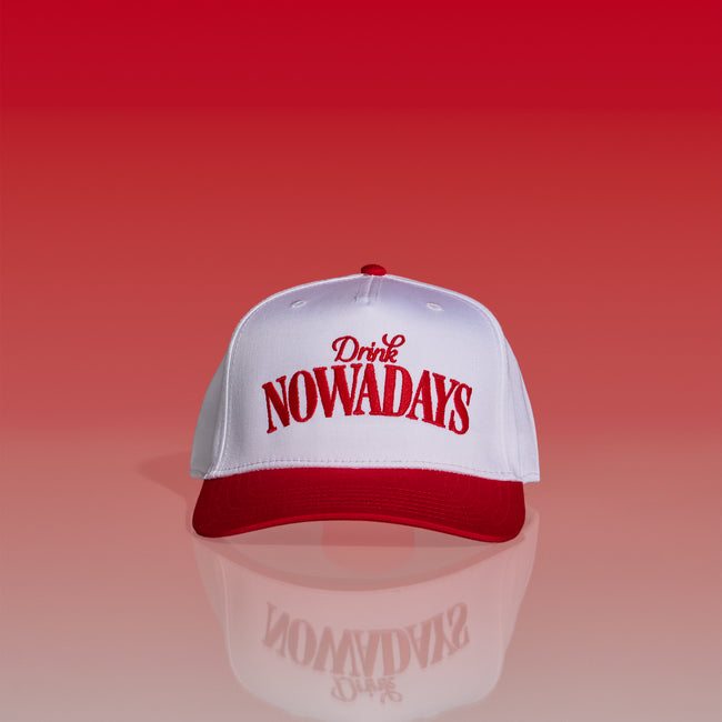 Drink Nowadays Hat in Red