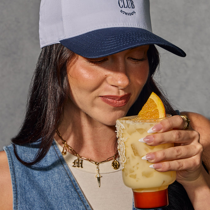 No Hangover Club Hat in Navy