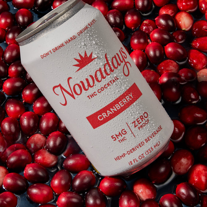Limited Edition Cranberry Canned Cocktails