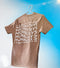 White/Brown Nowadays Wavy T-Shirt