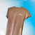 White/Brown Nowadays Wavy T-Shirt